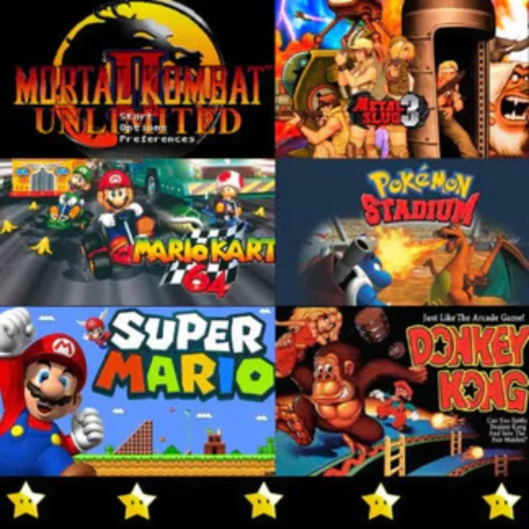 GameStickRetro™ – Tausende klassische Spiele in einem