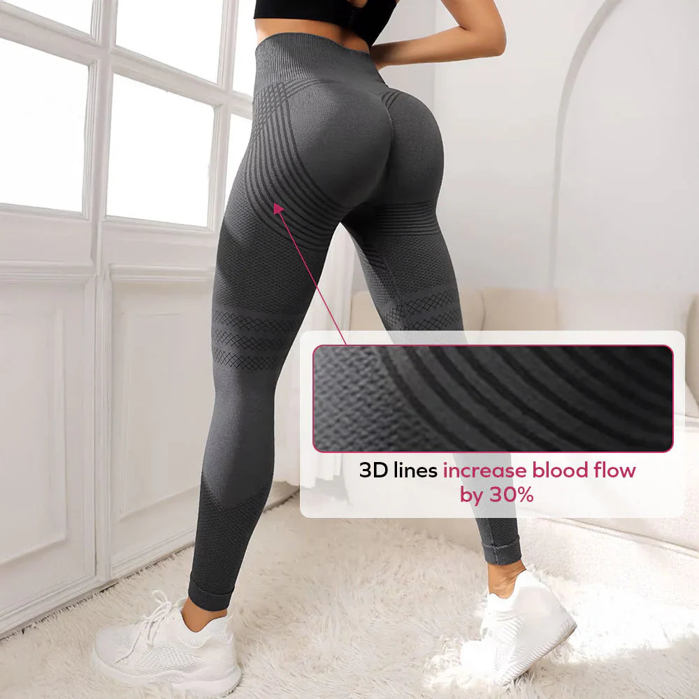 3D Leggings | Dunkelgrau