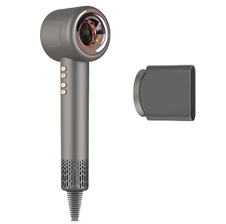 Professioneller Haartrockner mit fortschrittlicher Negativ-Ionen-Technologie für glänzendes und gesundes Haar in Salonqualität. 