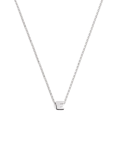 Silberkette mit personalisiertem Initial