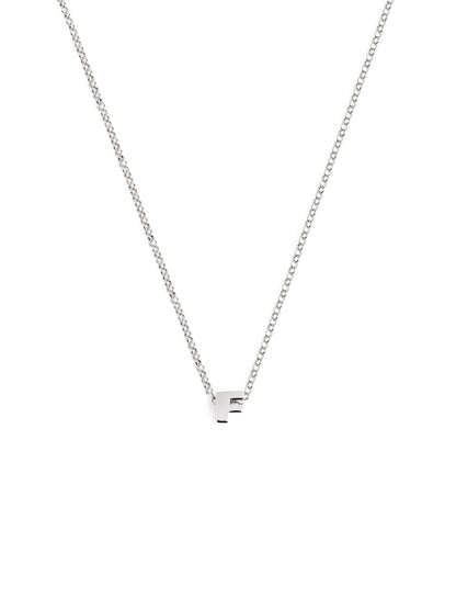 Silberkette mit personalisiertem Initial