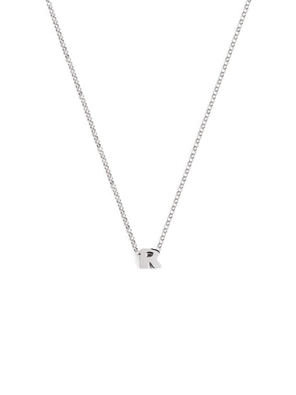Silberkette mit personalisiertem Initial