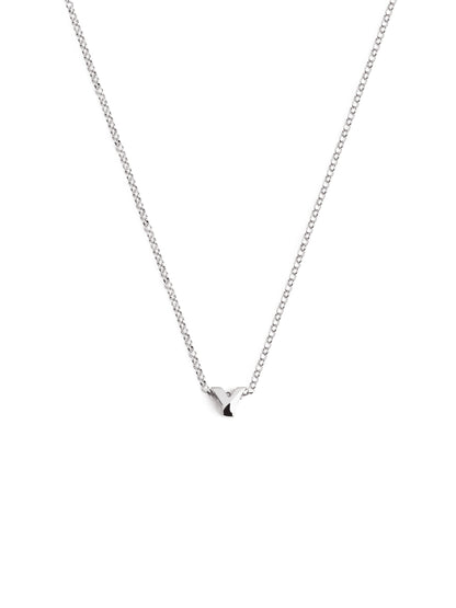 Silberkette mit personalisiertem Initial