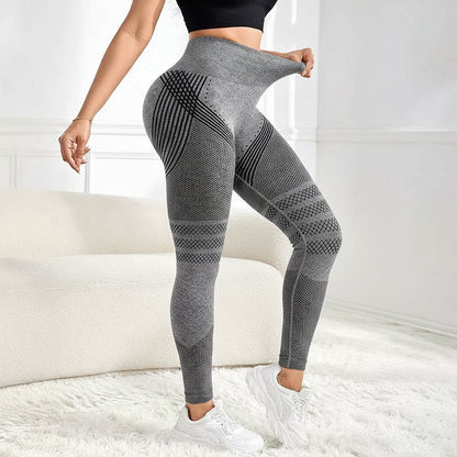 3D Leggings | Grau
